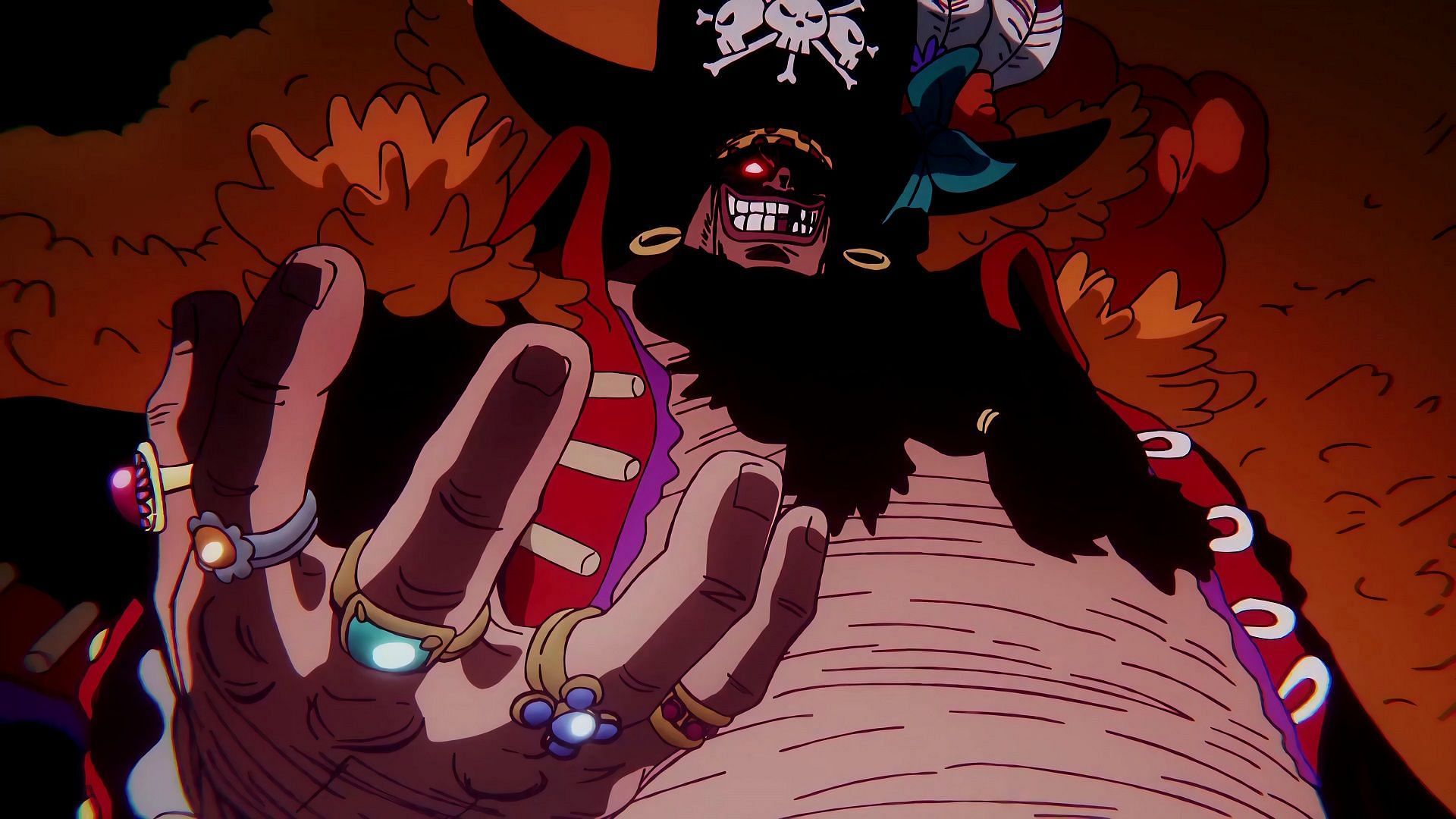 Marshall D. Teach &quot;Blackbeard&quot; as seen in One Piece (Image via Toei Animation)