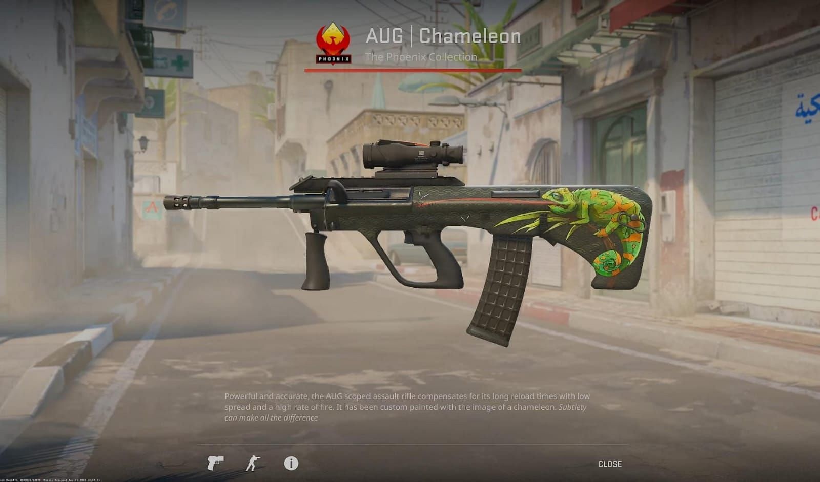 AUG Chameleon (Image via Valve || YouTube/covernant)