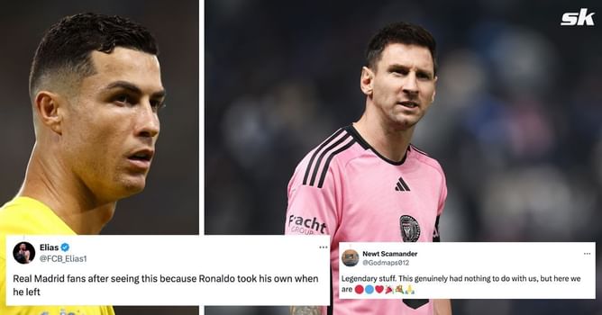 “Ronaldo took his own when he left”, “Legendary stuff” - Fans in awe of Lionel Messi gesture towards Barcelona