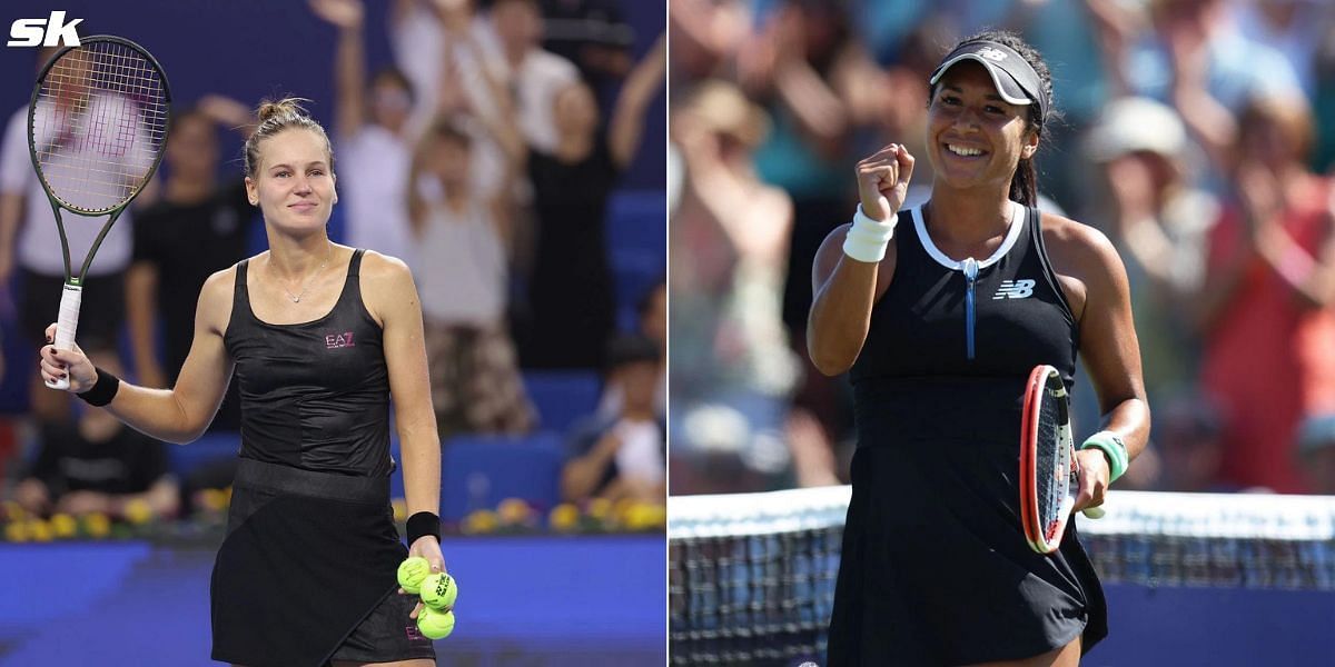 Veronika Kudermetova vs Heather Watson is one of the first round matches at the 2024 Abu Dhabi Open.