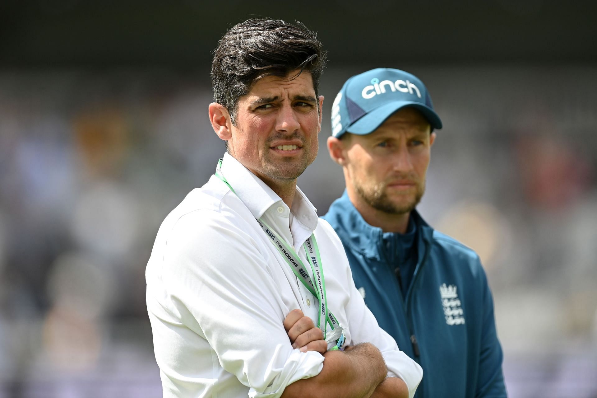 Alastair Cook (left) with Joe Root (Pic: Getty Images)