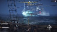 Battling a Mangoodin in Skull and Bones (Image via Ubisoft || YouTube/DaOpa)