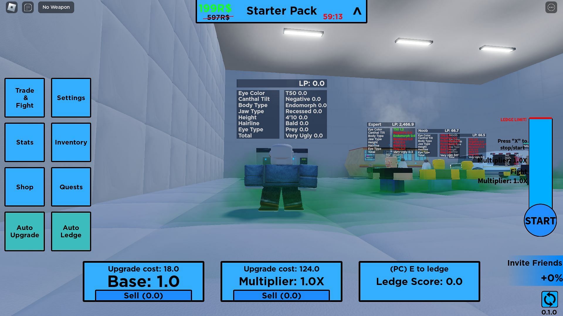Inactive codes for Edge Mogger (Image via Roblox)