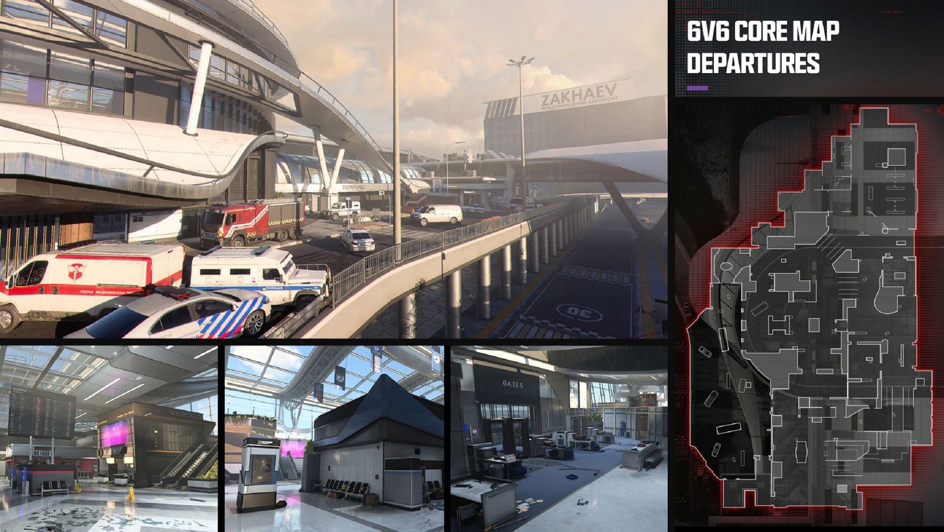 New MW3 Season 2 map Departures (Image via Activision)