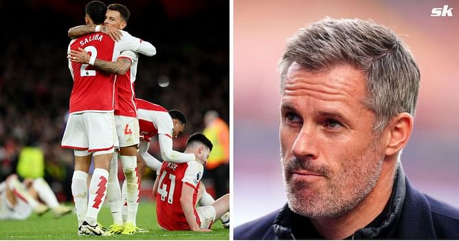“When you actually look at the underlying numbers” - Carragher highlights aspect where Arsenal are best in the league
