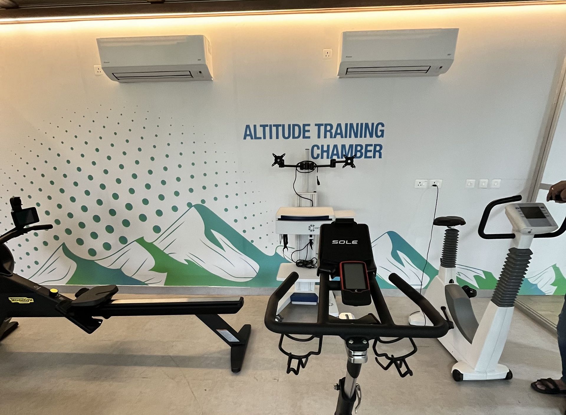 The Altitude Training Chamber at the Sports Science Centre in Odisha. (Picture Credits: Maanas Upadhyay)