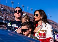 "I've been telling you that for 20 years" - Kyle Busch's wife Samantha taunts RCR driver "needing couple of inches" during spectacular Atlanta race
