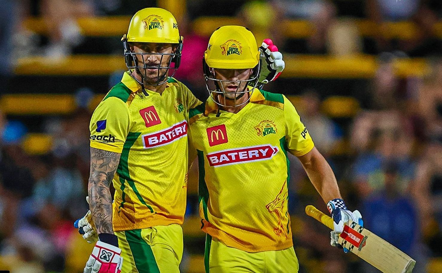 Faf du Plessis and Leus du Plooy stitched a 105-run partnership against Royals