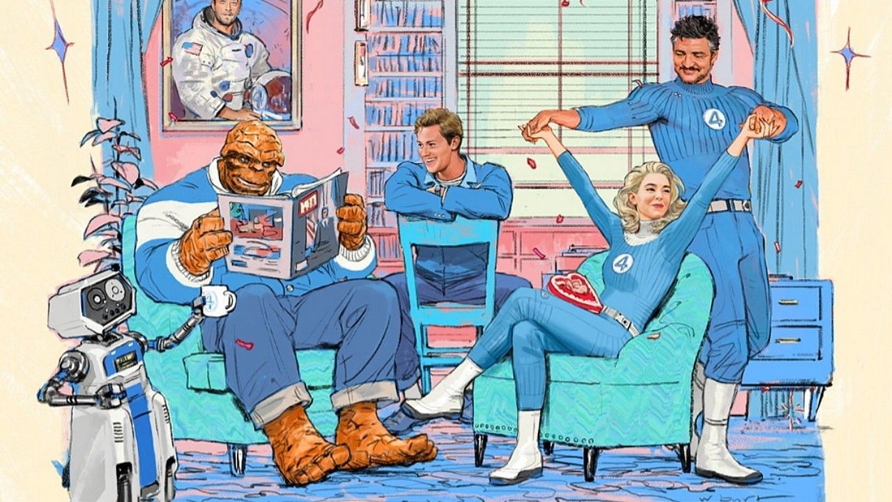 The cast of The Fantastic Four (Image via Marvel Studios)