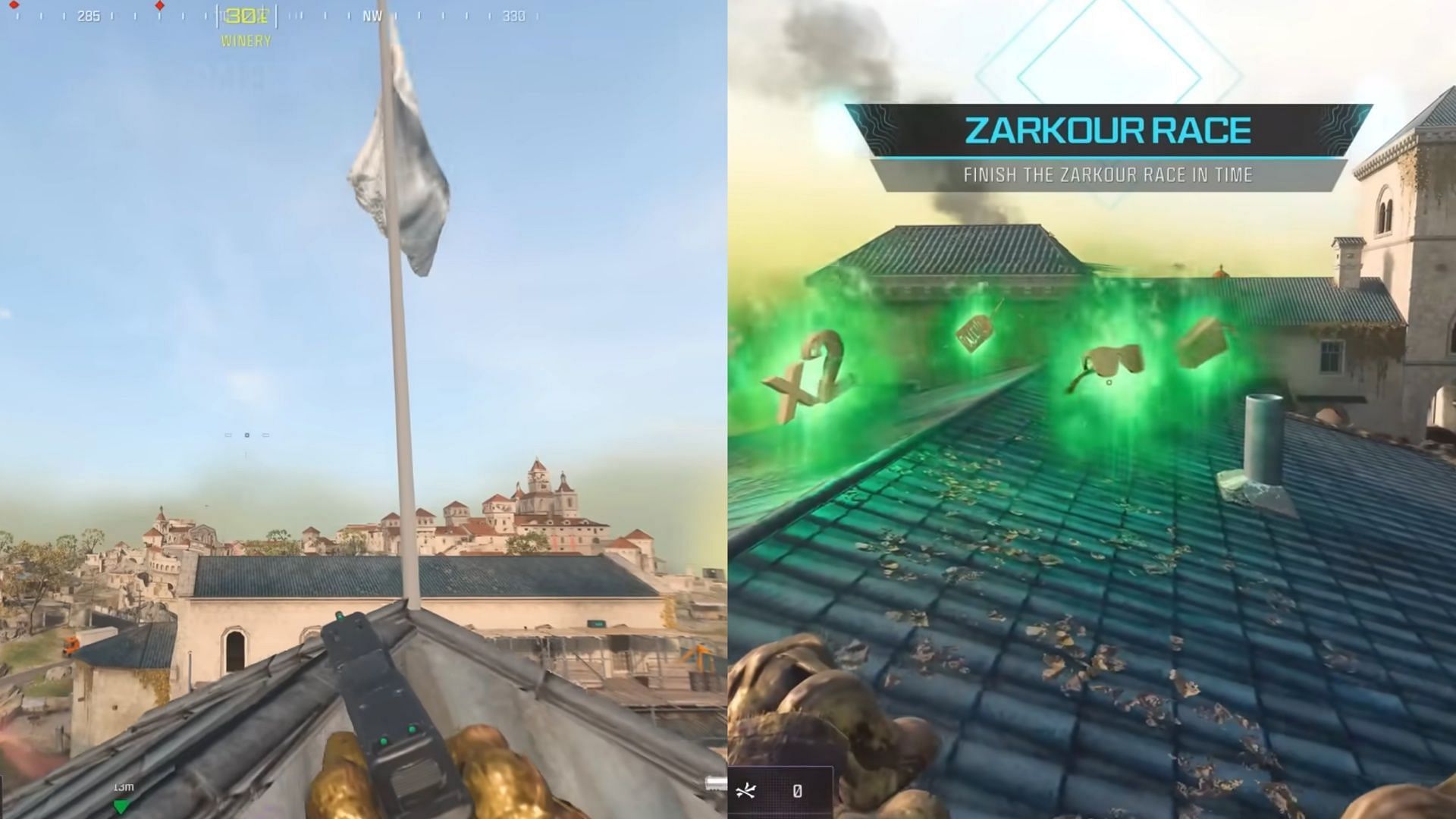 Zarkour Race Easter egg in Warzone