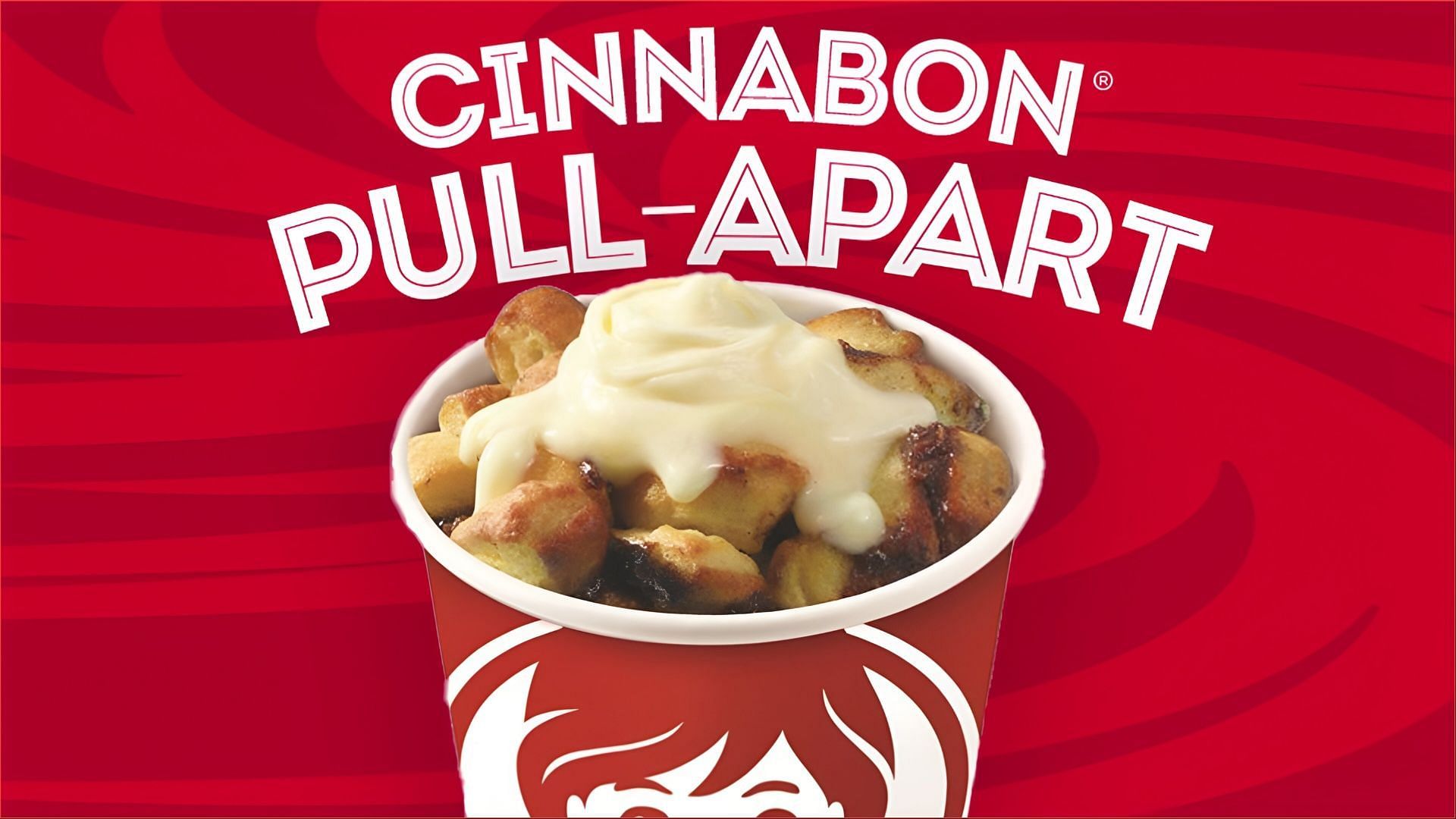 The new Cinnabon Pull-Aparts are hitting the breakfast menu at participating stores nationwide on February 26 (Image via Wendy&rsquo;s)
