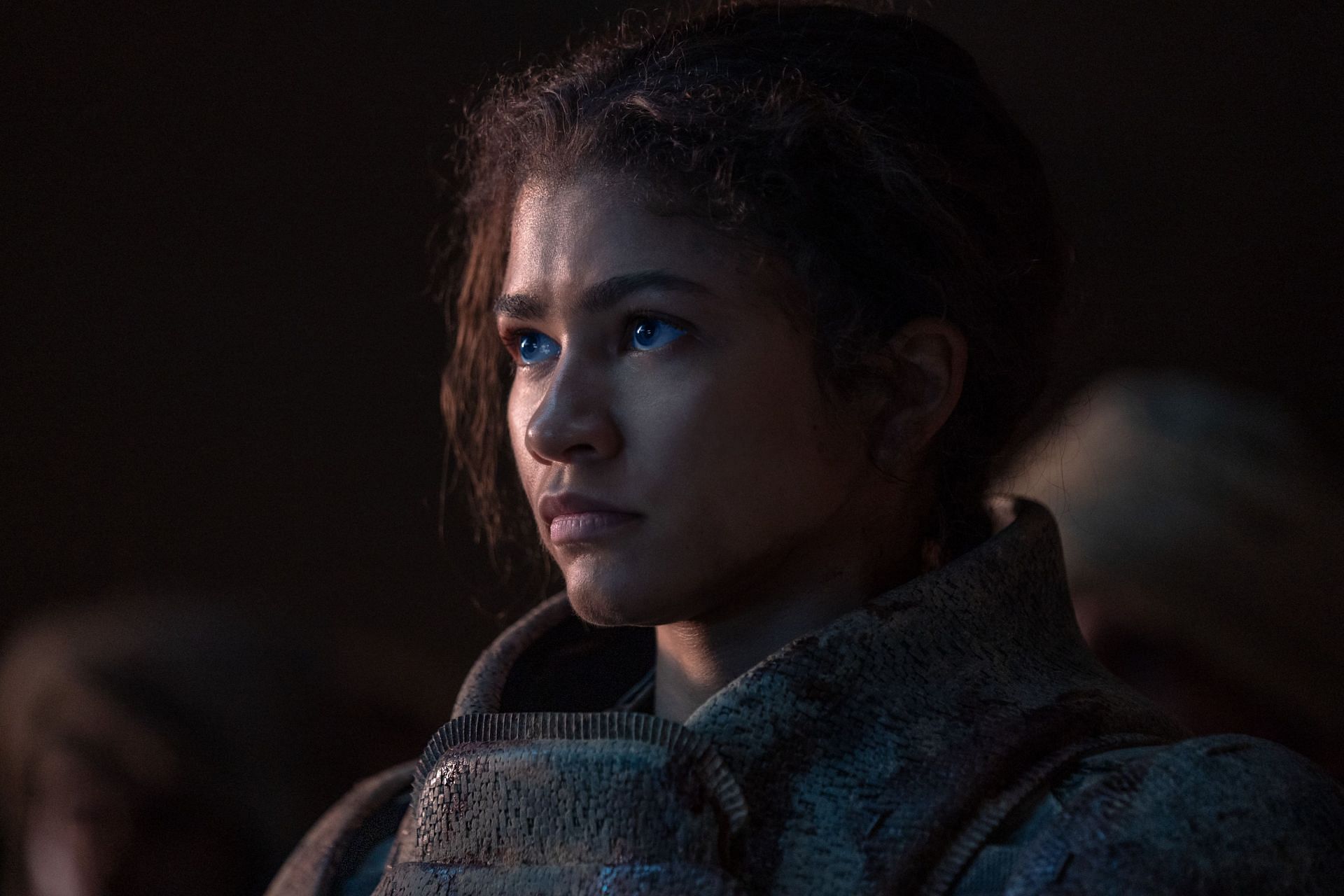 Zendaya as Chani (image via Warner Bros. Pictures)