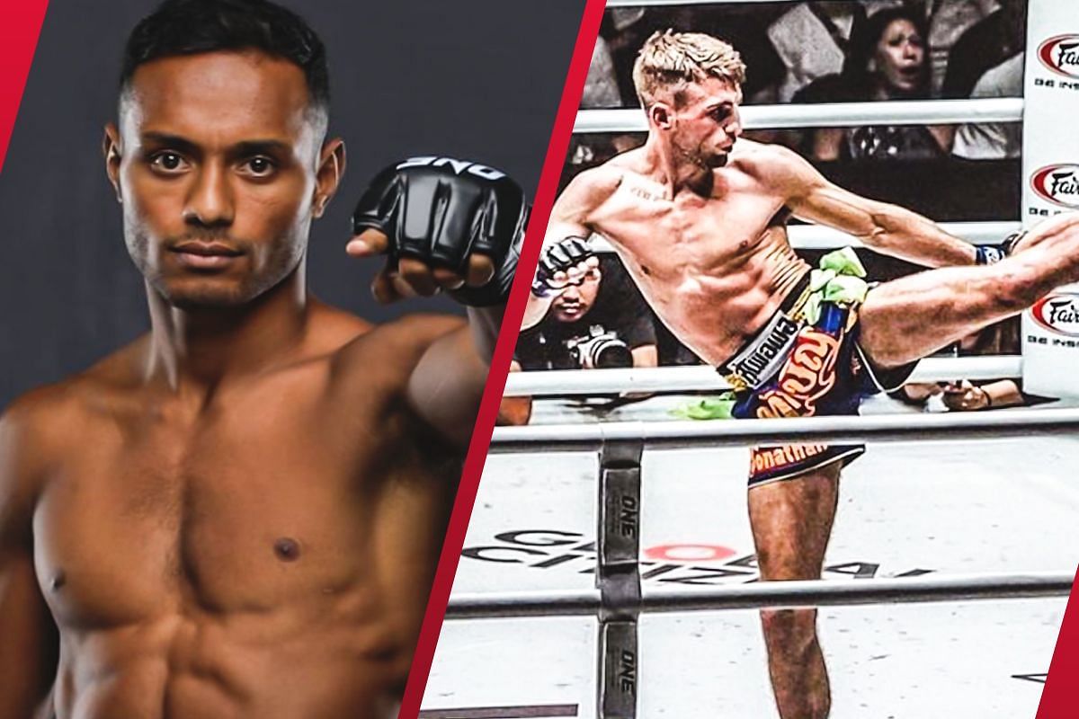 Felipe Lobo and Jonathan Haggerty - Photo by ONE Championship