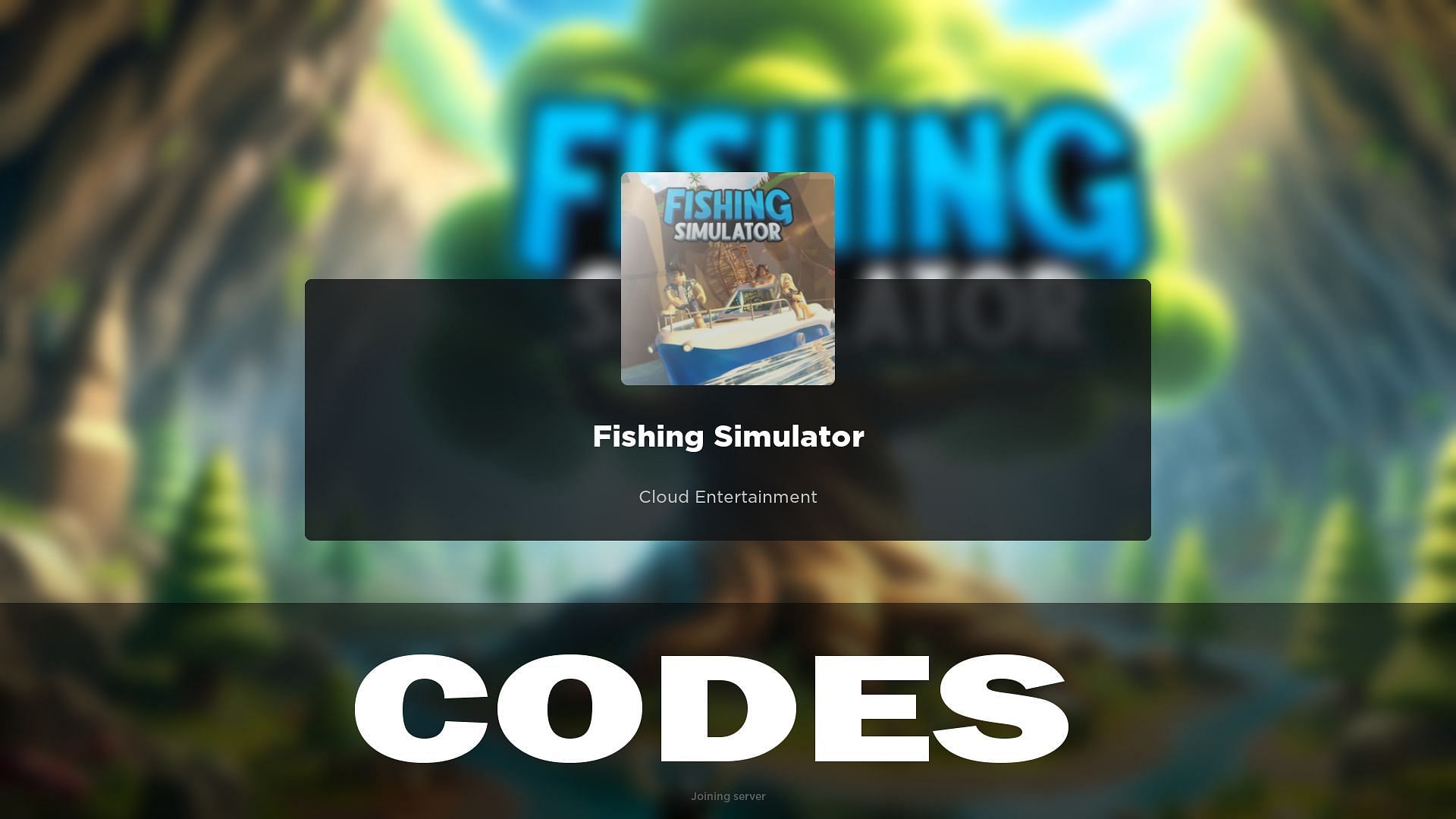 Fishing Simulator codes