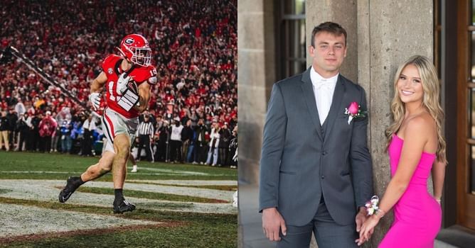 IN PHOTOS: Brock Bowers' GF Cameron Rose Newell shares snippets from romantic date during CFB offseason
