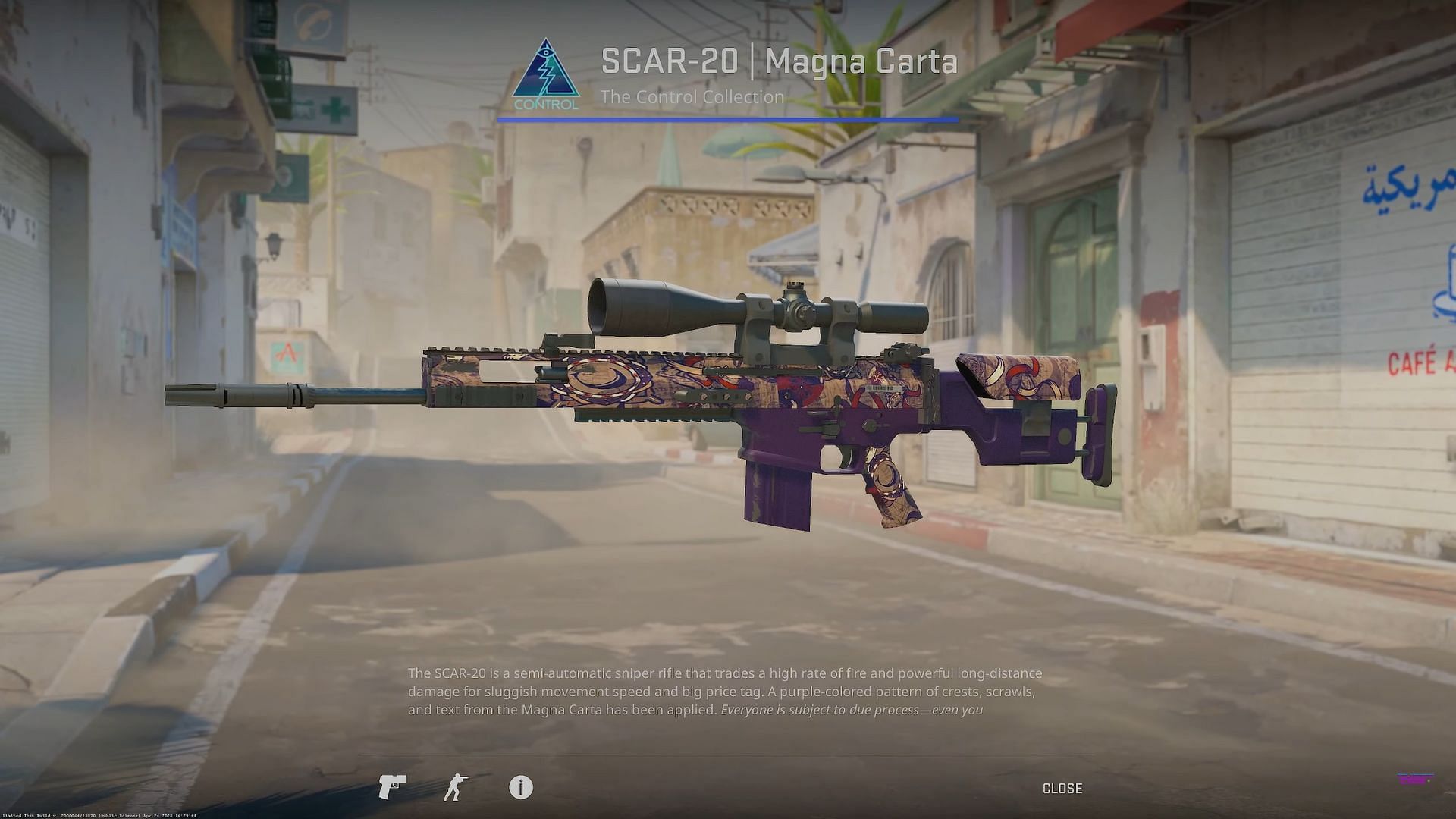 SCAR-20 Magna Carta (Image via Valve || YouTube/covernant)