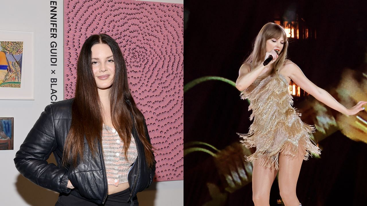 Is Lana Del Rey a 49ers fan? Singer sported custom leather jacket in $1,000,000 Super Bowl suite with Taylor Swift