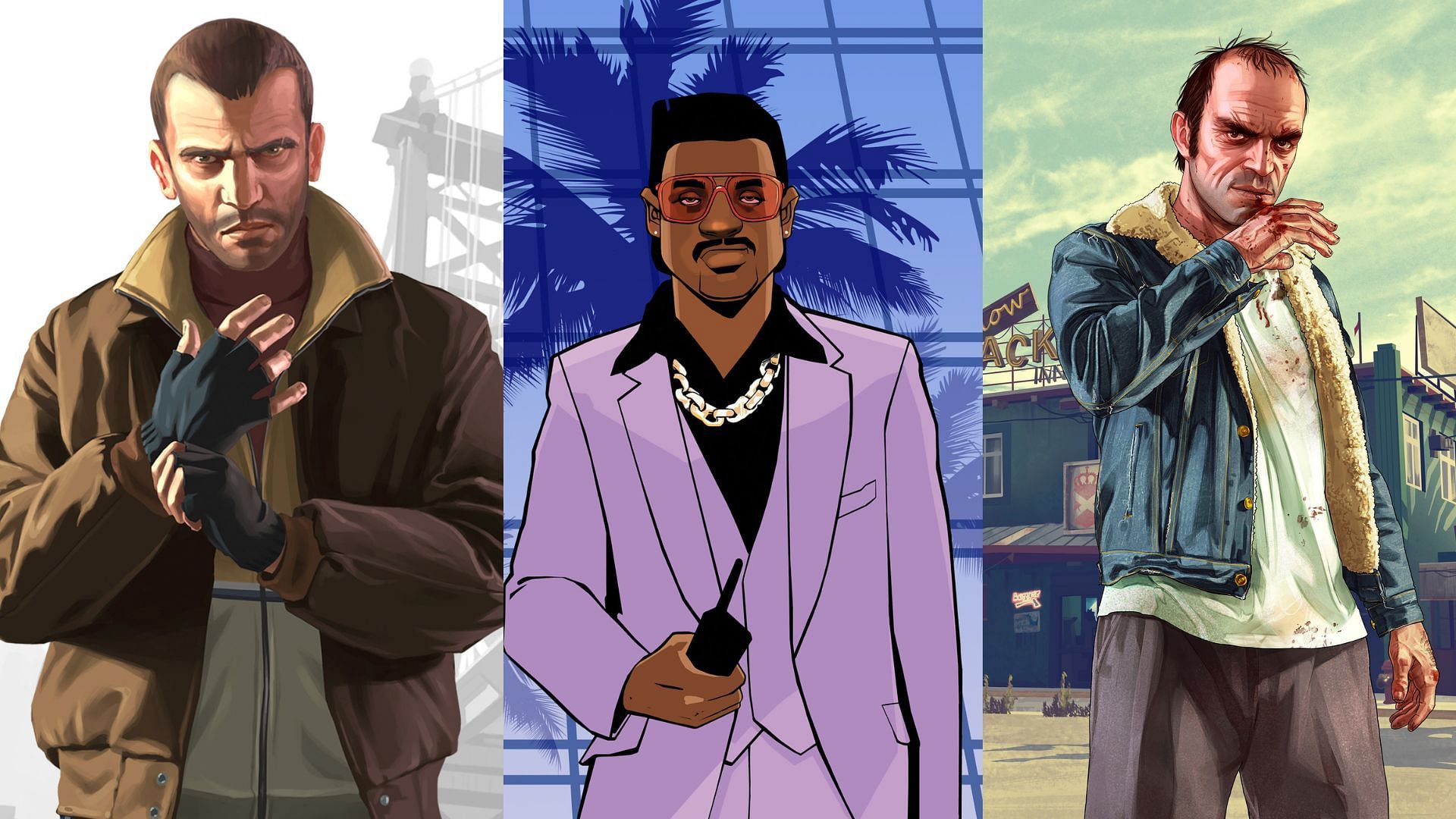 The GTA series is one of the most popular in the gaming industry (Images via Rockstar Games)