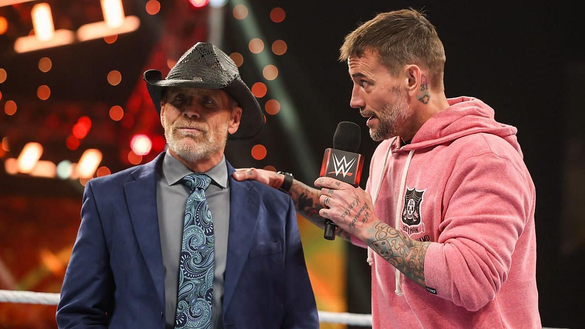 CM Punk and Shawn Michaels