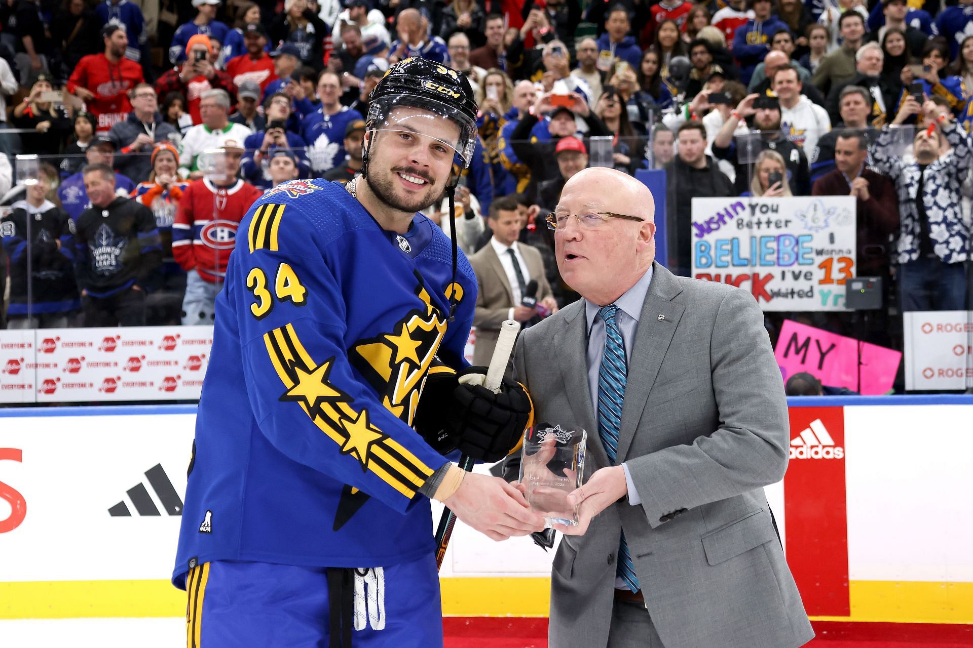 Who won 2024 NHL AllStar Game MVP? Team Matthews' standout star takes
