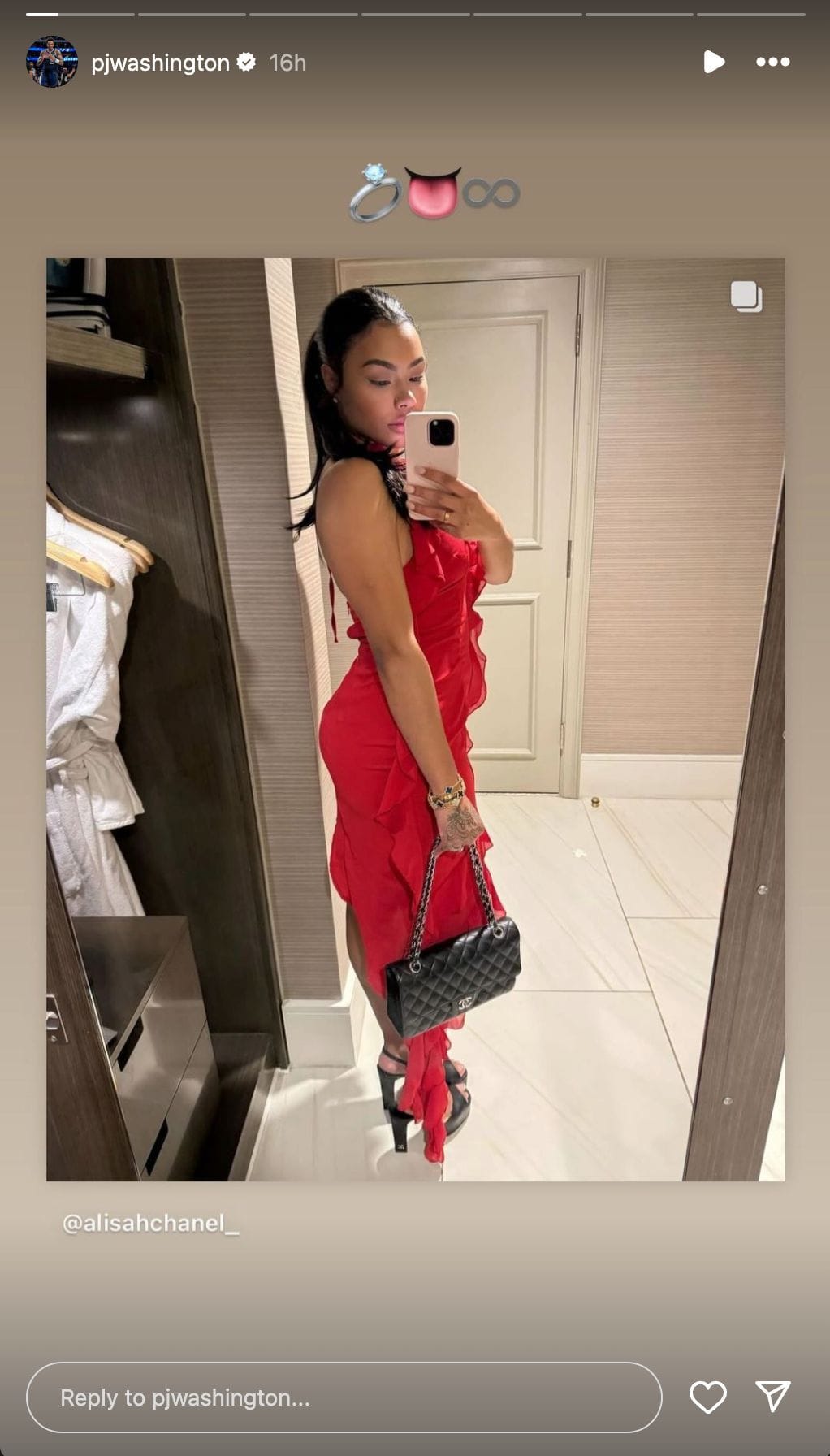 PJ Washington approves of wife Alisah Chanel's luxe acquisitions worth