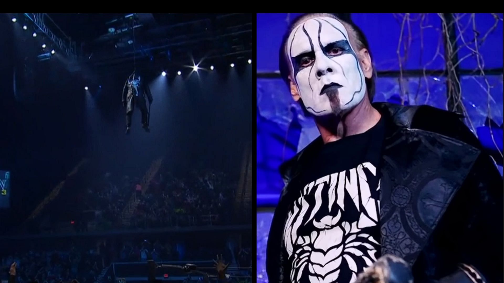 Sting recreated one of his iconic moments tonight on Dynamite [Photos courtesy of AEW