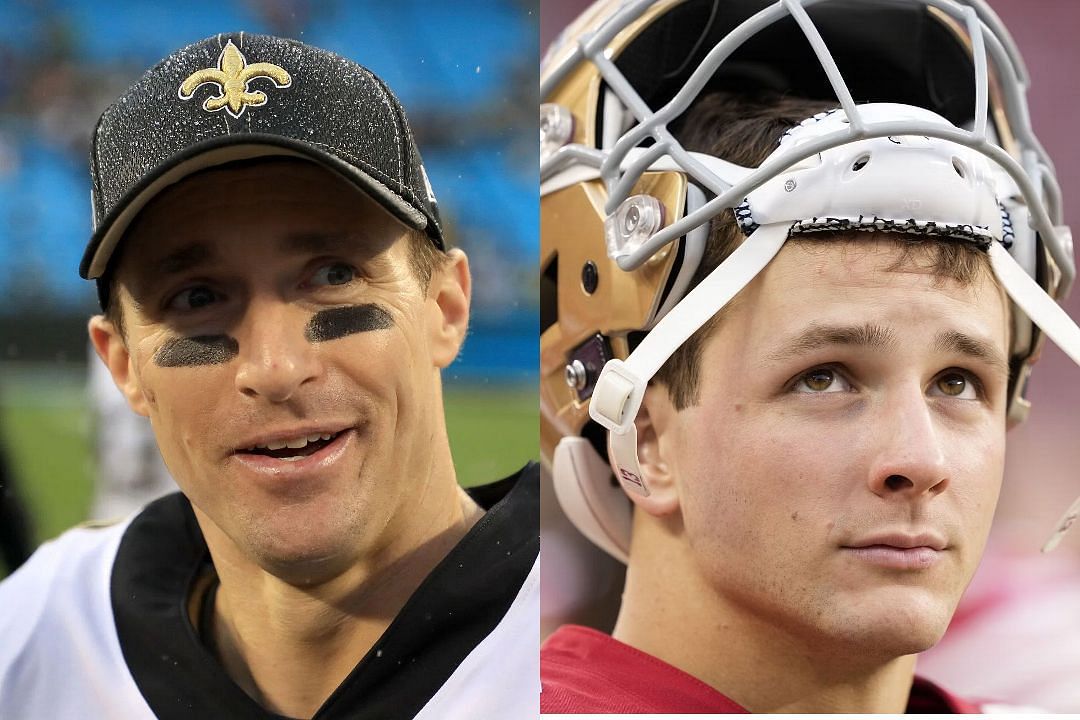 Drew Brees compared to Brock Purdy
