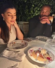 Prescott with Ramos on her 30th birthday last November