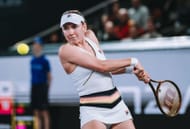 Ekaterina Alexandrova at the 2024 Linz Open.
