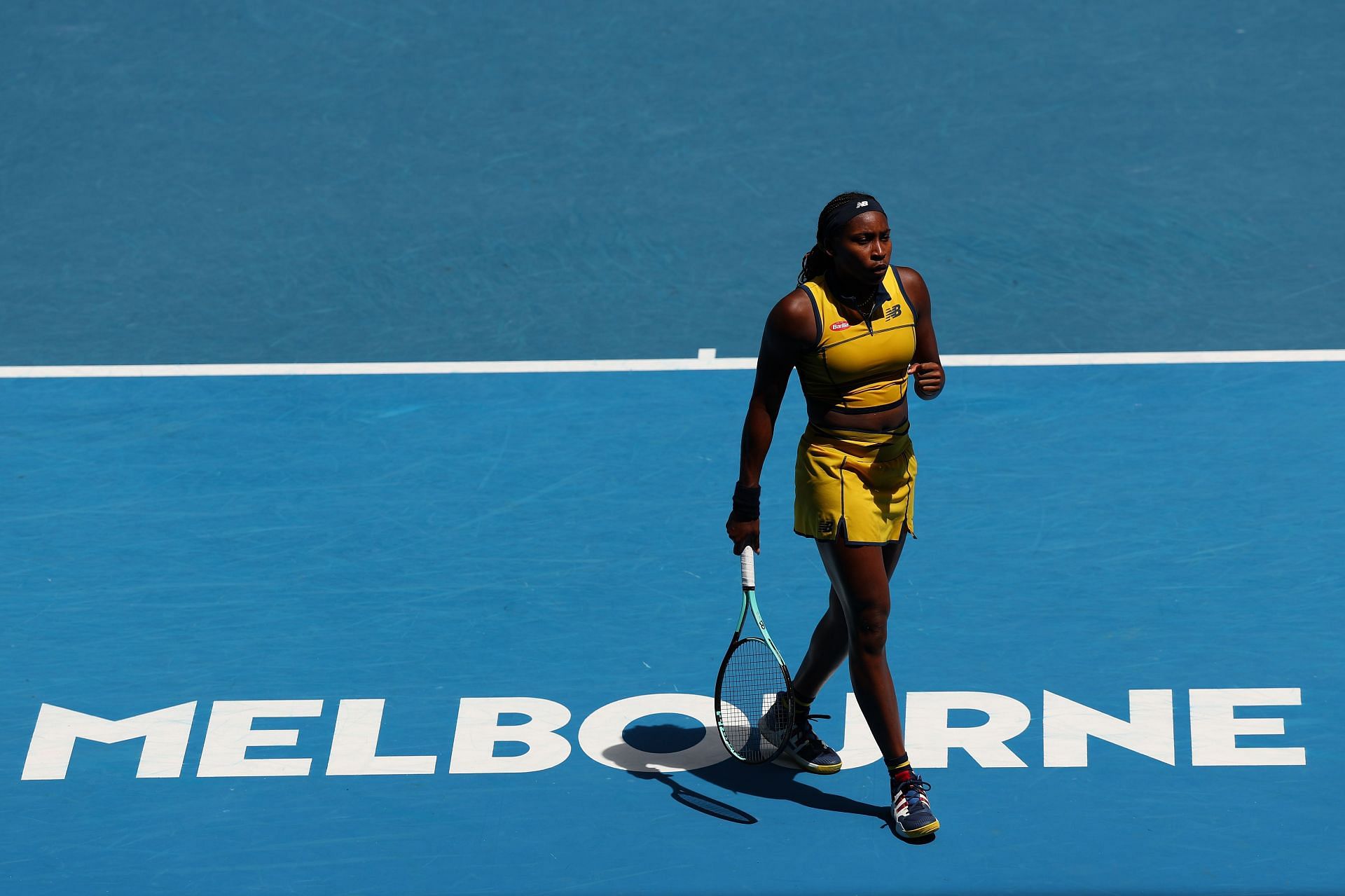 Coco Gauff at the 2024 Australian Open.