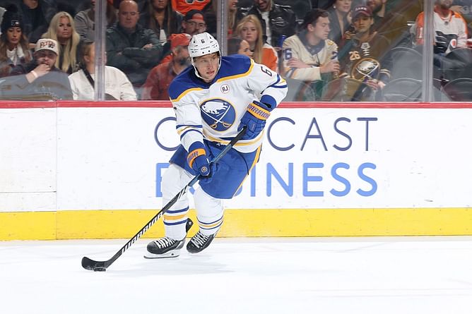Sabres' Erik Johnson speaks out on his future as trade rumors linger around Buffalo's PK specialist