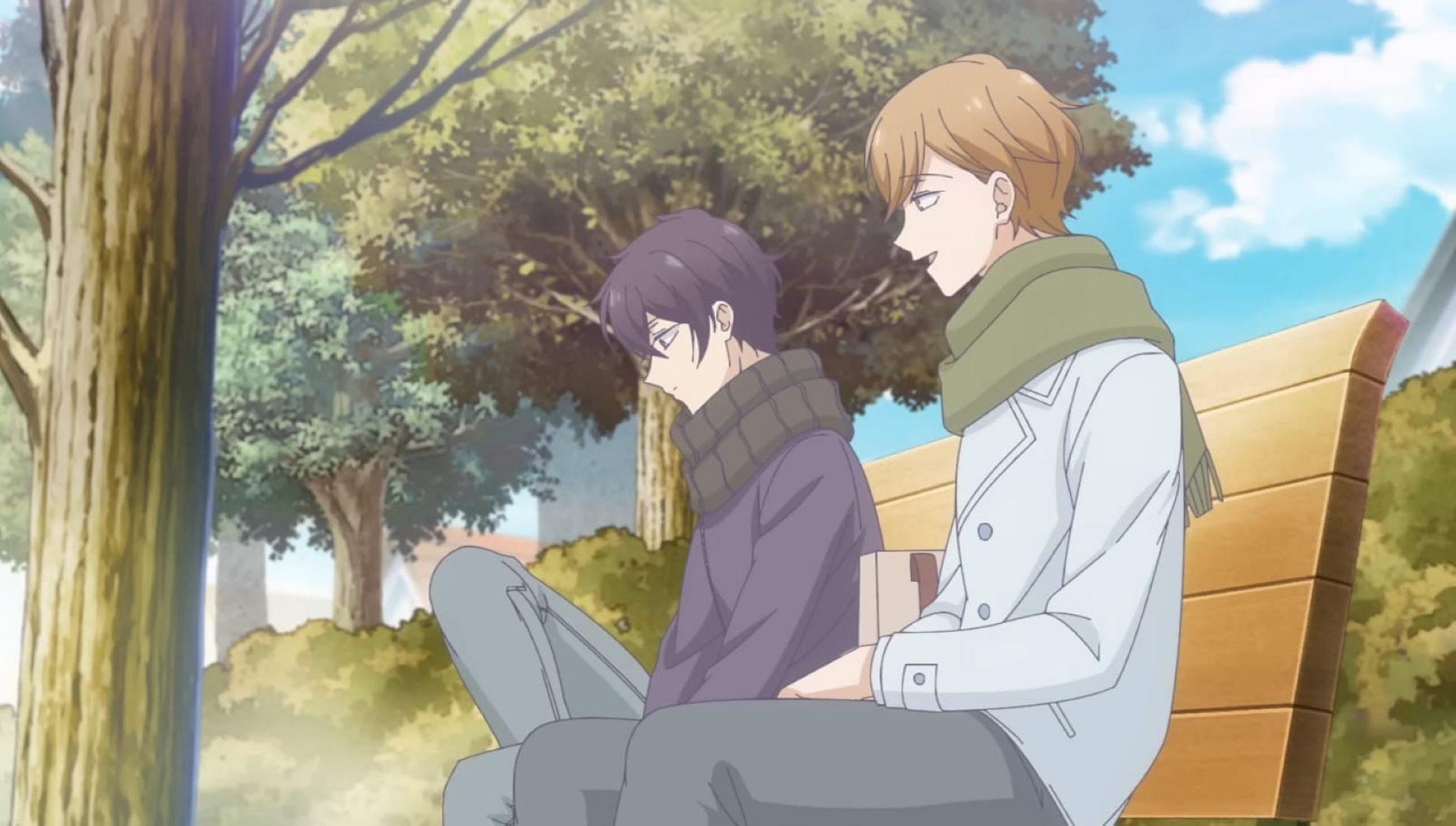 Yuki and Masaki, as seen in the trailer (Image via Studio DEEN)