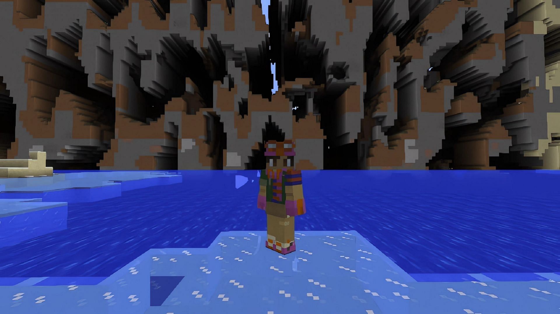 The mysterious Far Lands were a community-wide fascination (Image via Mojang)