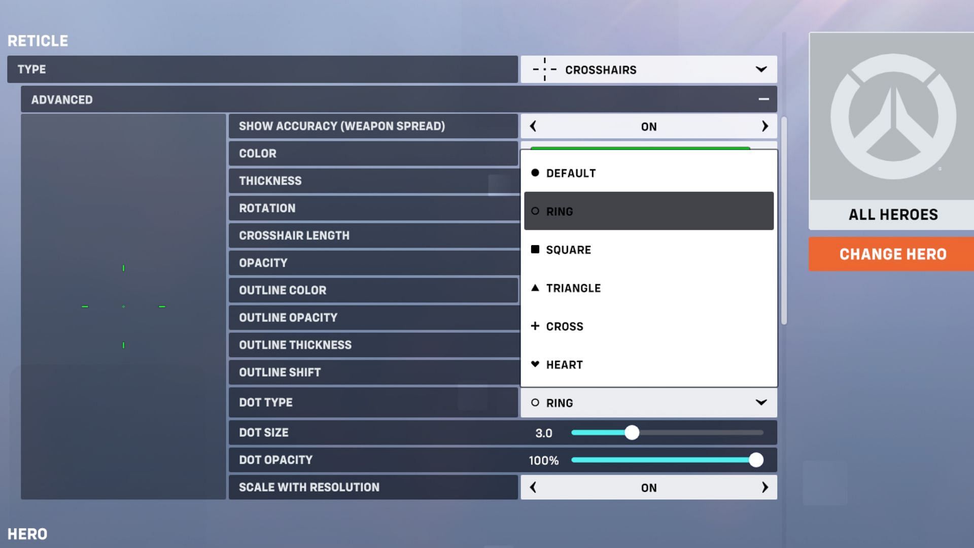 The Advanced tab has more options to tinker with (Image via Blizzard Entertainment)