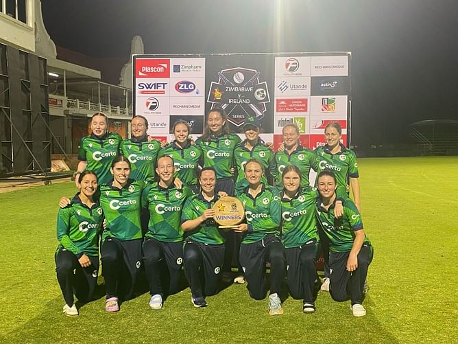 आयरलैंड ने ज़िम्बाब्वे का 5-0 से किया सफाया, पांचवें T20I में हार की स्थिति से दर्ज की जीत