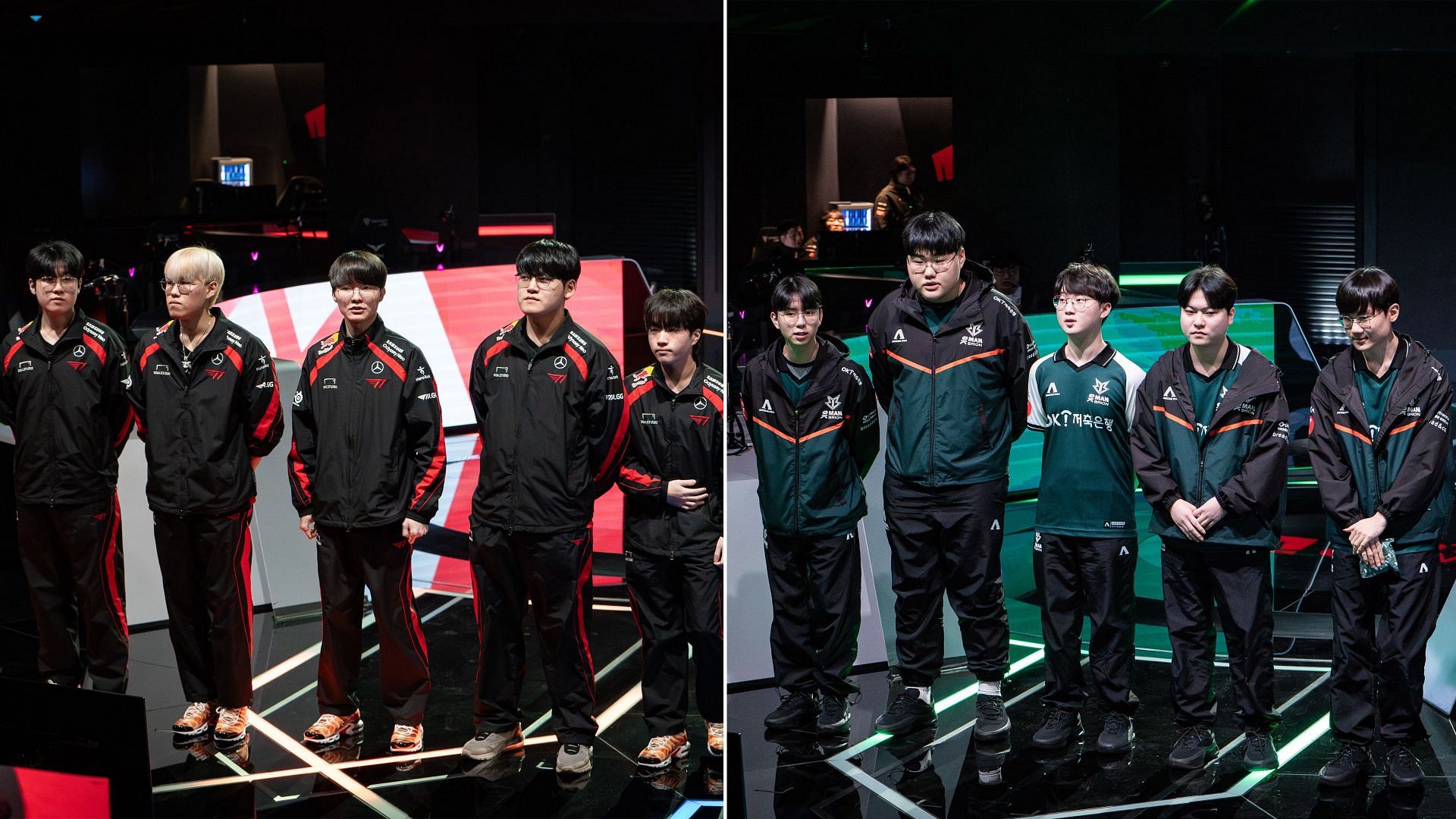 T1 vs BRION in the LCK Spring 2024 Group Stage (Image via LCK)