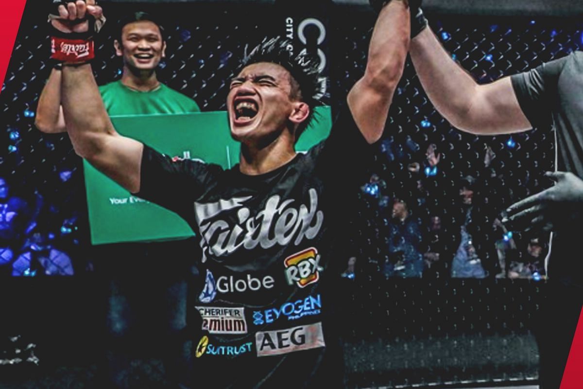 Former ONE strawweight MMA world champion Joshua Pacio