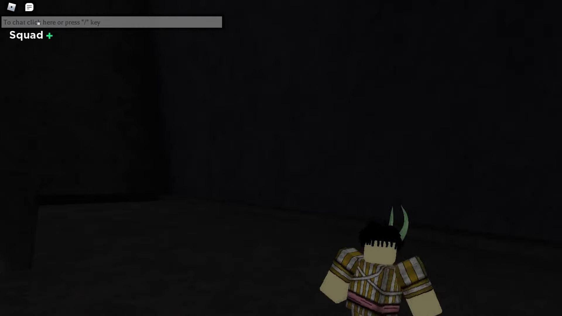 Chat box in Demonfall (Image via Roblox)