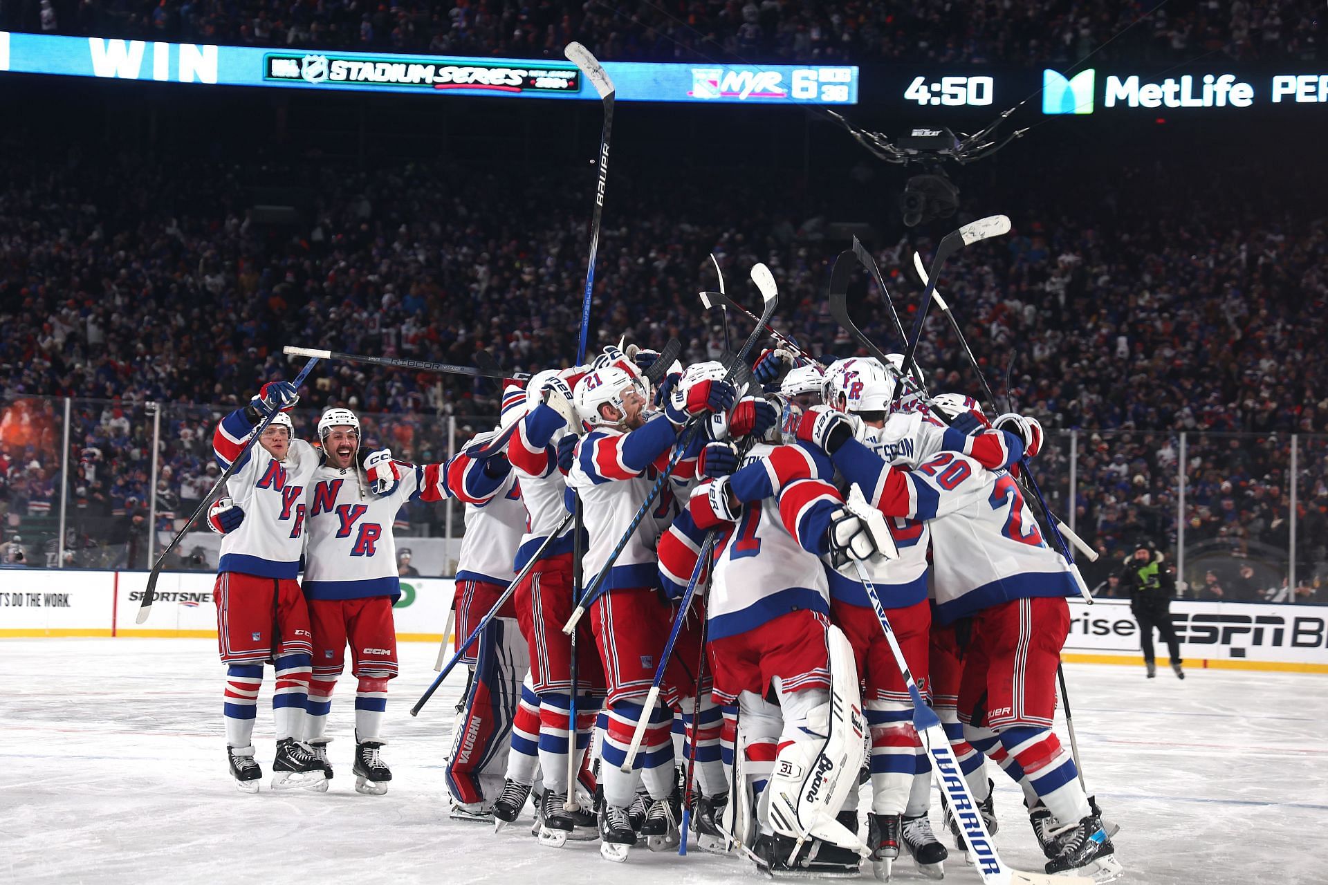 New York Rangers at the 2024 Navy Federal Credit Union Stadium Series