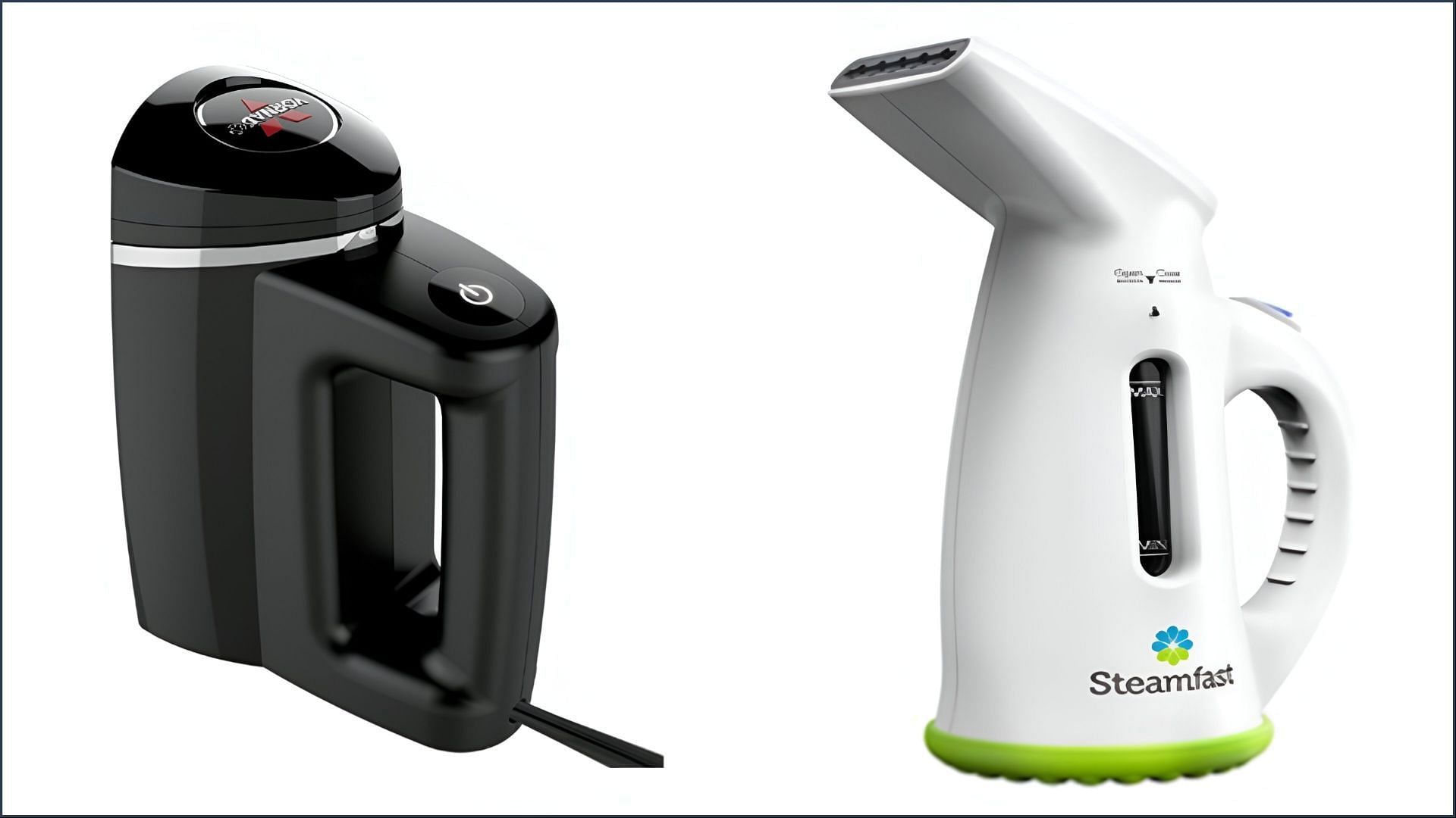 The affected handheld garment steamers were priced between $14 and $35 (Image via CPSC)