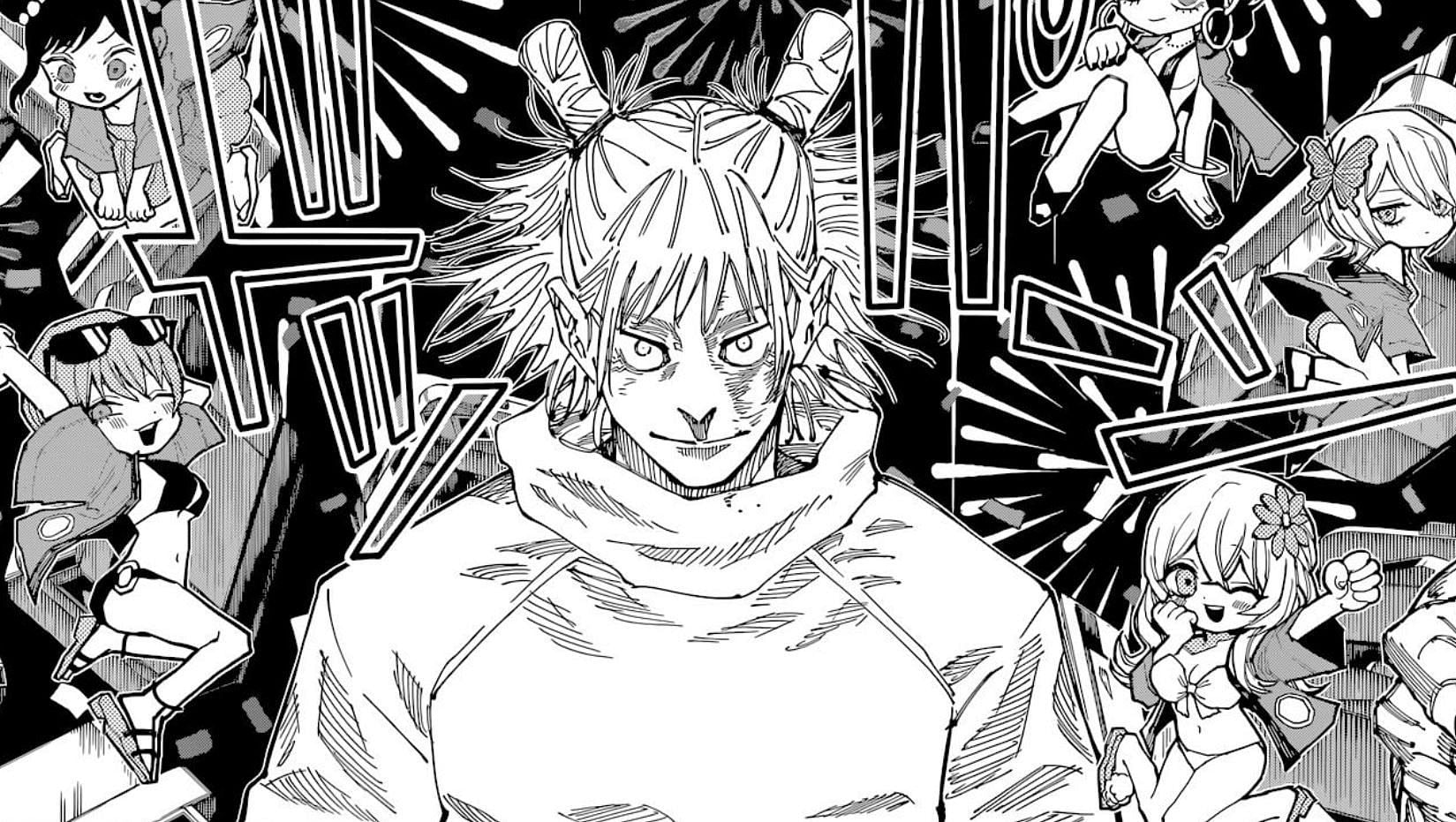 Hajime Kashimo as seen in the Jujutsu Kaisen manga (Image via Shueisha)