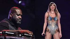 Shaquille O'Neal spills his 2 wishes on hoping to meet Taylor Swift at Super Bowl LVIII: "Shake her hand & take a picture"