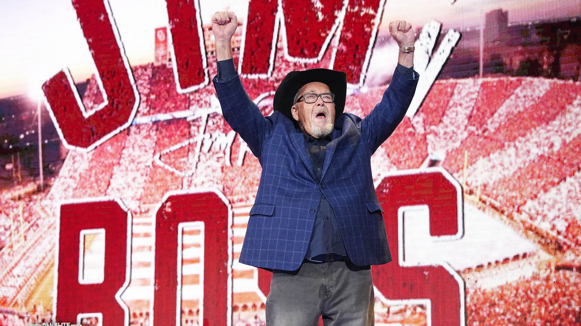 Jim Ross is a legendary commentator who is now with AEW [photo courtesy of AEW