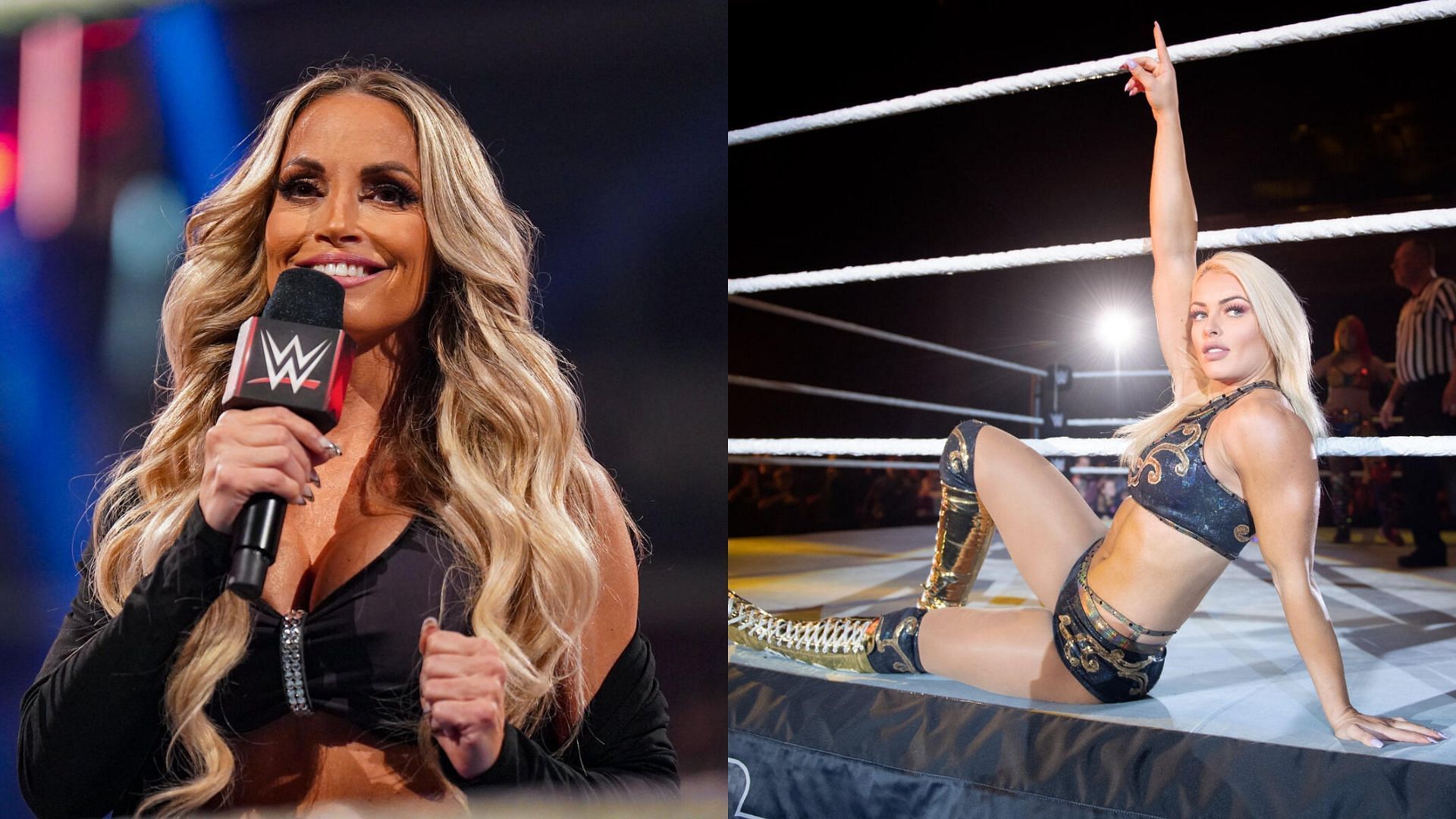 Trish Stratus sent a message to Mandy Rose on social media