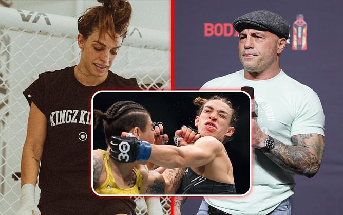 "I look like a fricken high school girl" - When Mackenzie Dern admitted Joe Rogan made her cry after an "embarrassing" fight against Jessica Andrade