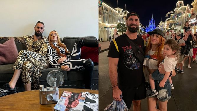 Seth Rollins reacts to Becky Lynch's heartwarming personal update
