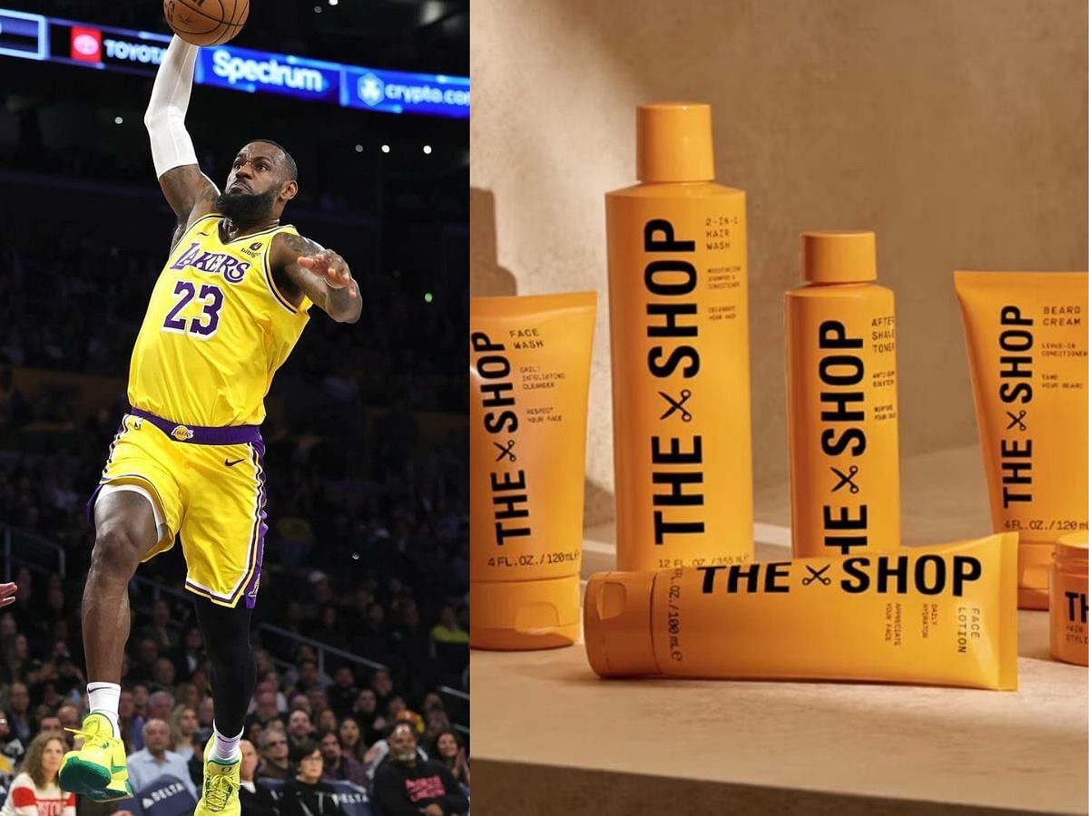 LeBron James debut men&rsquo;s grooming line, &ldquo;The Shop&rdquo;: Everything we know so far (Image via SportsKeeda)
