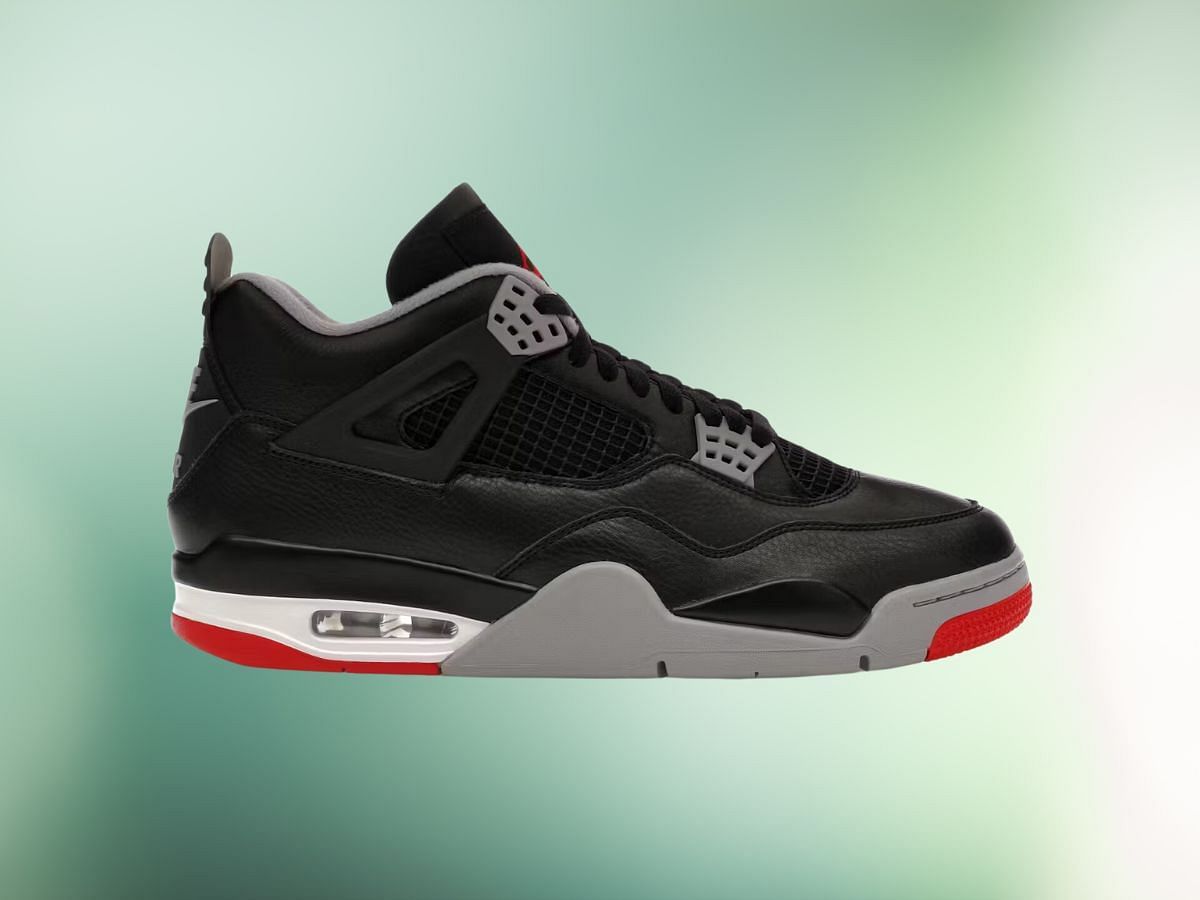 Jordan 4 Retro &quot;Bred Reimagined&quot; (Image via StockX)