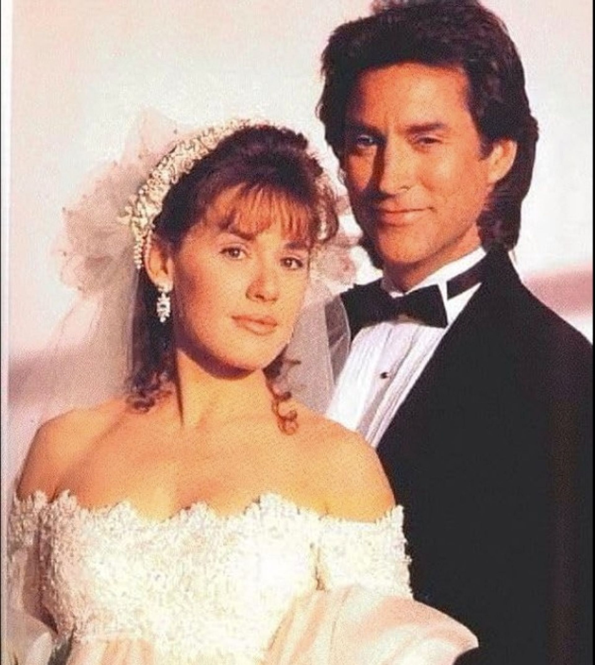 Staci Greason and Isabella Toscano Drake Hogestyn as John Black (Image via NBC)