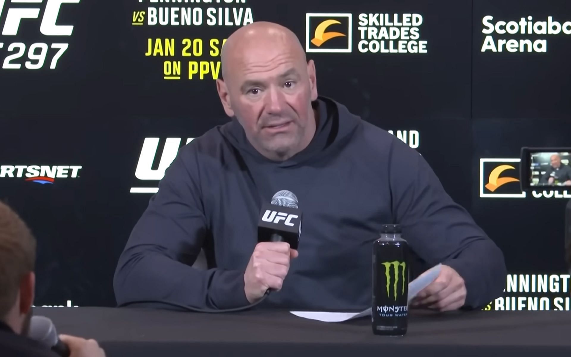 Dana White recently gave a UFC 300 main event update [Image Courtesy: UFC YouTube]